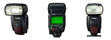 Преглед и тест флаш канон Speedlite 90ex, канон Speedlite 320ex, канон Speedlite 600ex-RT, канон