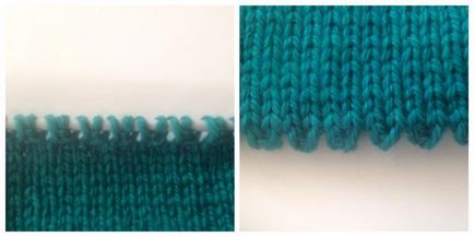 Decorarea marginilor produselor tricotate
