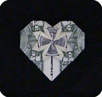 Origami pénz hack - egy ing nyakkendő és végrehajtási rendszer