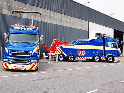 Jellemzők skandináv tuning teherautók