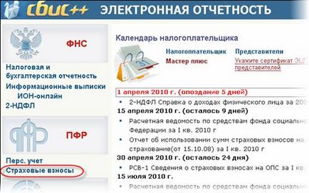 Звітність до пенсійного фонду через НВІС