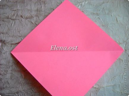 Carte poștală în tehnica origami