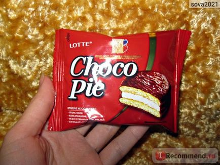 Печиво lotte choco pie чоко пай - «бісквітне печиво знайоме нам всім з ення звичайного choco pie