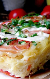 Sajt torta - finom receptek fotókkal és videó (sonka sajttorta) Sajt torta - finom receptek fotókkal és videó