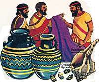 De ce au numit grecii fenicienii - oameni violet