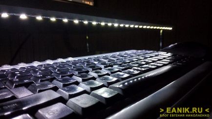 Підсвічування для клавіатури з світлодіодним стрічки