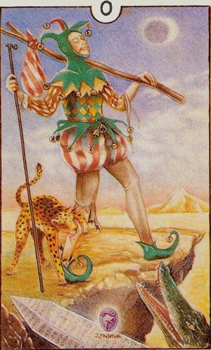 Înțelesul complet al jesterului arcane senior (nebun) în cărțile de tarot