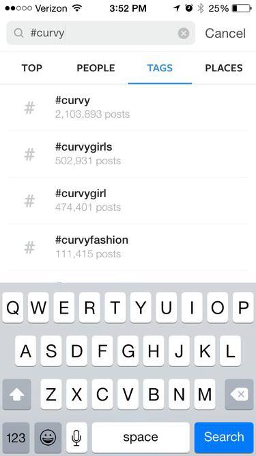 Tag-urile populare în instagram sunt universale și tematice