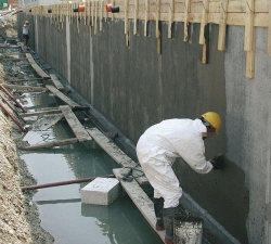 Impermeabilizarea penetrantă a descrierii betonului, alegerea materialului, caracteristicile aplicației, construcția