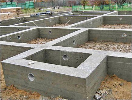 Calcularea volumului de beton pentru formula de fundație pentru contorizarea cuburilor