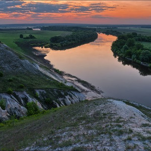 Râul Don prezintă caracteristicile florei și faunei