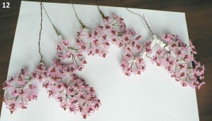 Sakura din lecții de margele de creație a arborelui oriental (foto)