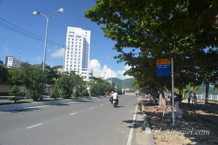 Plaja North nyachanga, infrastructura, vârful