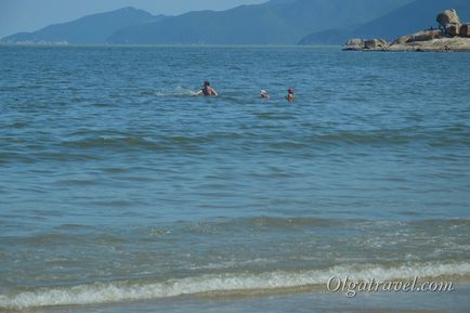 Észak Nha Trang strand, az infrastruktúra, áttekintés