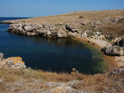 Shchelkino, rezervația naturală Kazantip (Cape Kazantip)