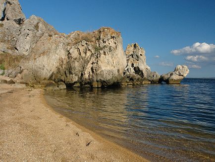 Shchelkino, rezervația naturală Kazantip (Cape Kazantip)