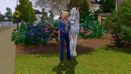 Sims 3 lovas (lovas ügyességi) Sims 3 lovaglás