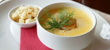 Brânză de supă de cremă - rețete cu pui, ciuperci, creveți și slănină