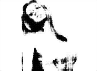 Generált illusztrációja retro pop-art (hozzáadása árnyalatos hatás) Generált illusztrációja retro stílusban pop art
