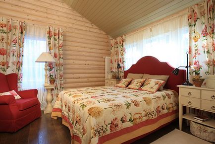Спальня в стилі кантрі - 21 фото дизайну інтер'єрів