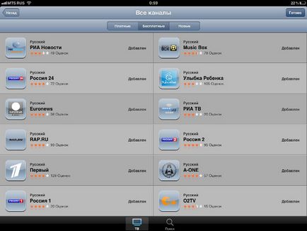 Spb tv на ipad, все про ipad