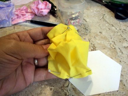Bag rózsa origami