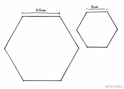 Pungă de rozete Origami