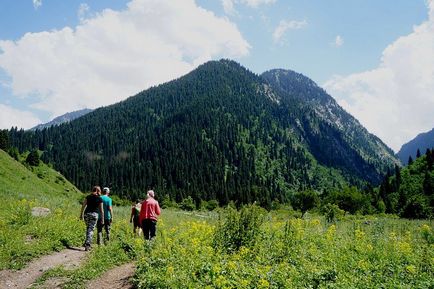Талгарського ущелині - Монахова щілину, подорожі, походи, трекінг