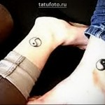 Тату інь-янь - приклади існуючих татуювань