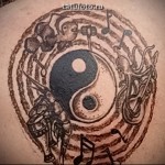 Тату інь-янь - приклади існуючих татуювань