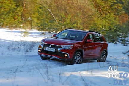 Tesztvezetés Mitsubishi ASX a pajzs, vagy a pajzs