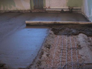 Техніка бетонної стяжки підлоги
