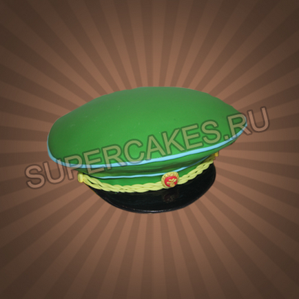 Торт у вигляді капелюха, замовити торт капелюх з мастики в кондитерській supercakes