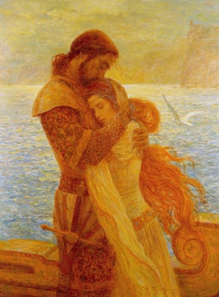 Tristan și Isolde (un rezumat al legendei cu ilustrații)