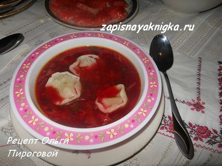 Reteta borscht reteta din Ucraina