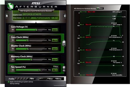 Утиліта для оверклокінгу msi afterburner v1