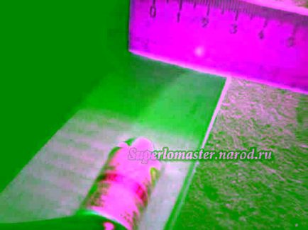 Demon Merry - verificați prăbușirea convergenței roților cu un laser pointer