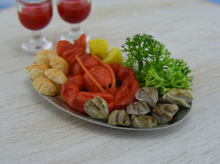 Virtuoză de miniaturi polimer-culinare shai aaron