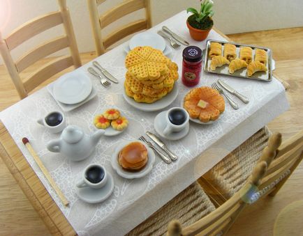 Virtuoză de miniaturi polimer-culinare shai aaron