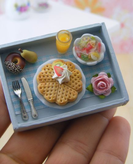 Virtuoză de miniaturi polimer-culinare shai aaron