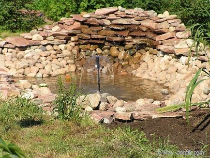 Езерцето в страната със собствените си ръце, строителство и ремонт на къщи със собствените си ръце
