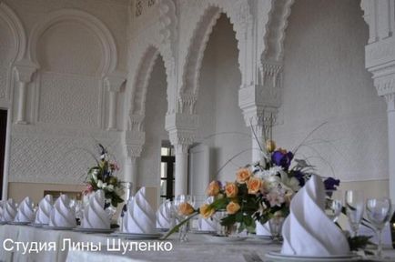 Realizarea unei nunți magice în palatul blând al orașului Kichkine