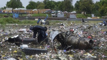 Друга за тиждень авіакатастрофа в південному Суду бракує впав ан-12 - ріа новини