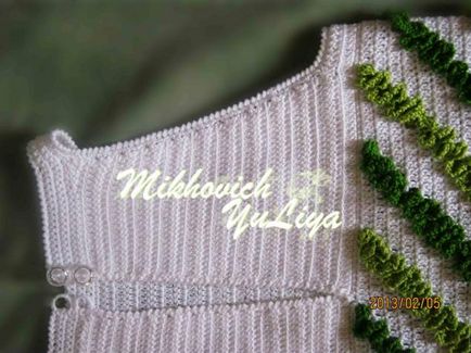 Rochie tricotată cu volane - târg de maeștri - manual, manual