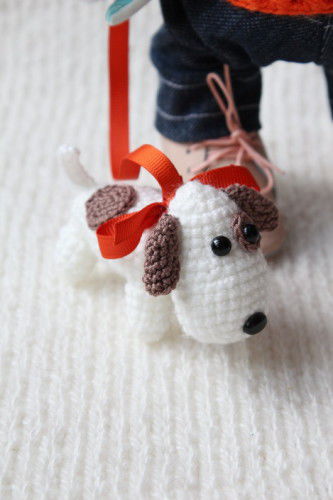 Am tricotat un câine miniatural Amigurumi - târg de maeștri - manual, manual