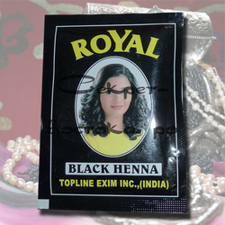 Henna colorat pentru culoarea parului persistent regal