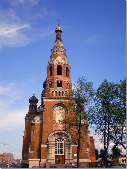 Biserica Învierii lui Hristos la Gara din Varșovia din Sankt Petersburg