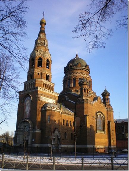 Biserica Învierii lui Hristos la Gara din Varșovia din Sankt Petersburg