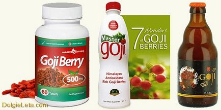 Goji fructe de padure - proprietăți utile și contraindicații, preparare și mâncare, recenzii