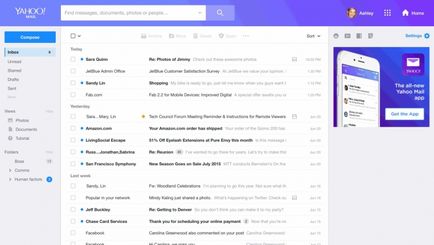 Yahoo teljesen megújult a mail szolgáltatás